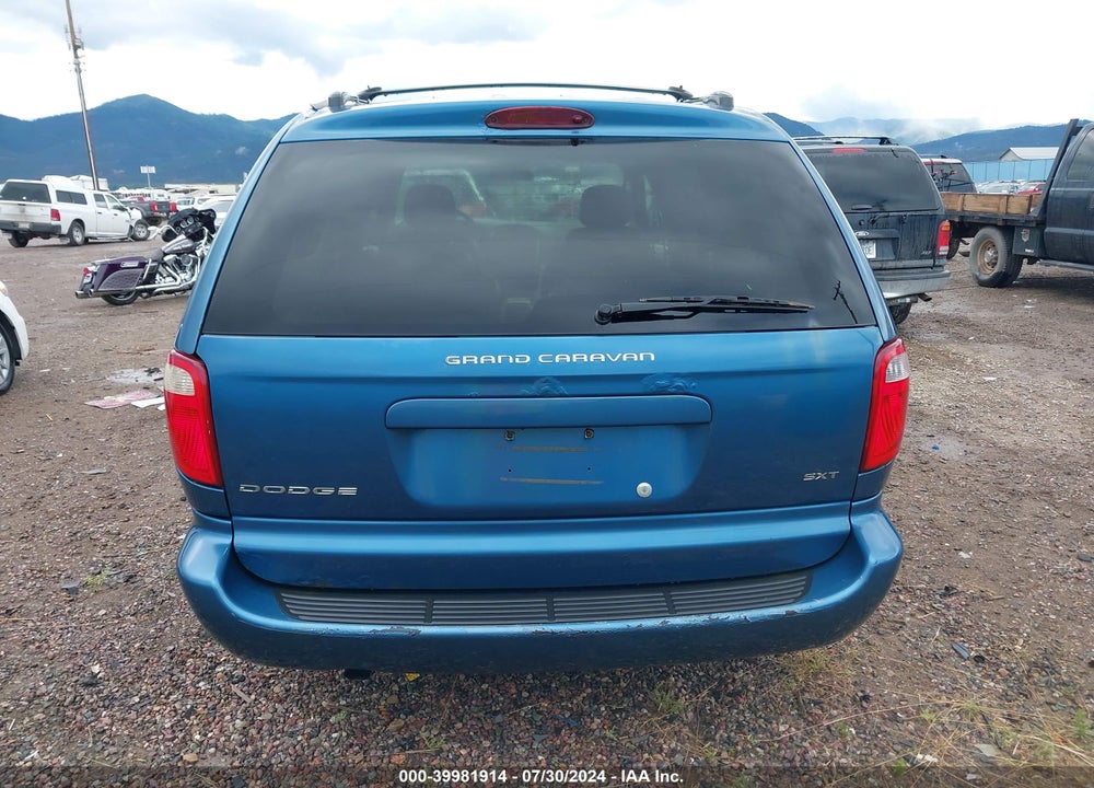 2005 DODGE GRAND CARAVAN SXT VIN: 2D4GP44L15R283093