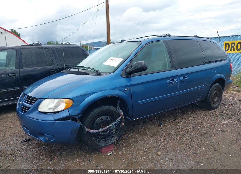 2005 DODGE GRAND CARAVAN SXT VIN: 2D4GP44L15R283093