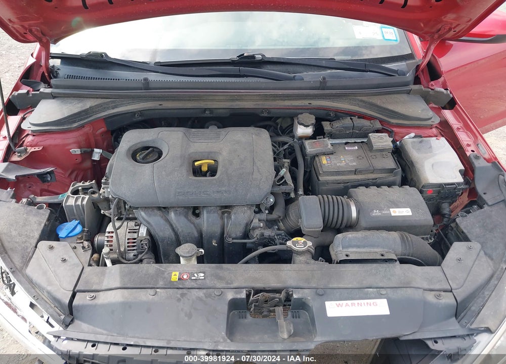 2019 HYUNDAI ELANTRA SE VIN: 5NPD74LF6KH449631