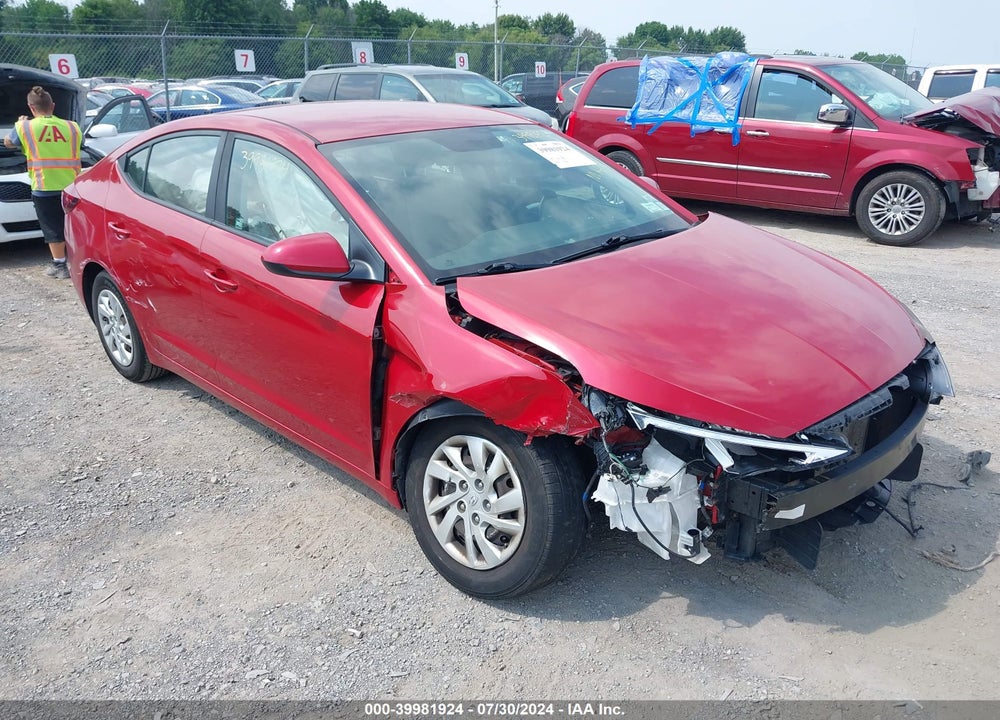 2019 HYUNDAI ELANTRA SE VIN: 5NPD74LF6KH449631