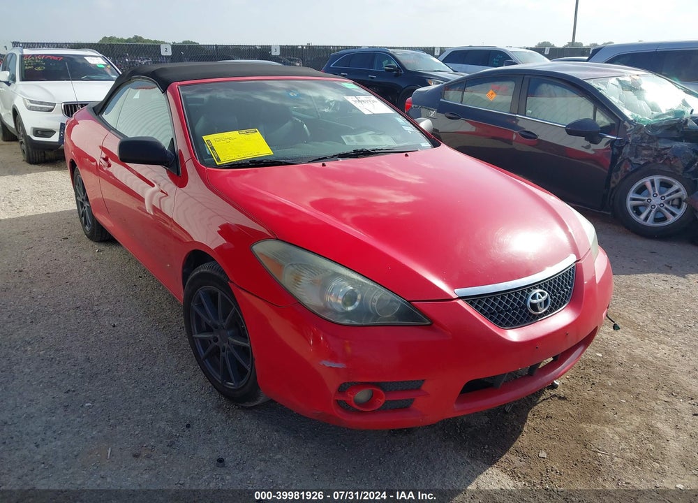 2007 TOYOTA CAMRY SOLARA SLE VIN: 4T1FA38P57U113824