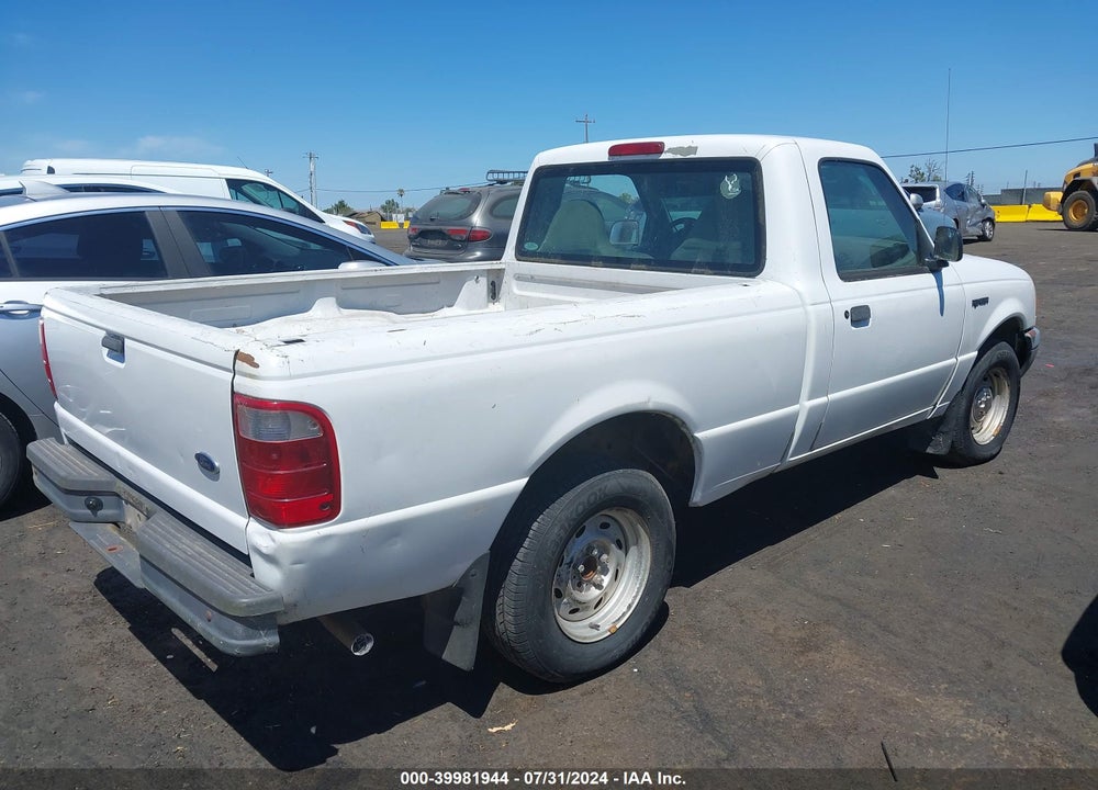2002 FORD RANGER XL/XLT VIN: 1FTYR10D62PA52258
