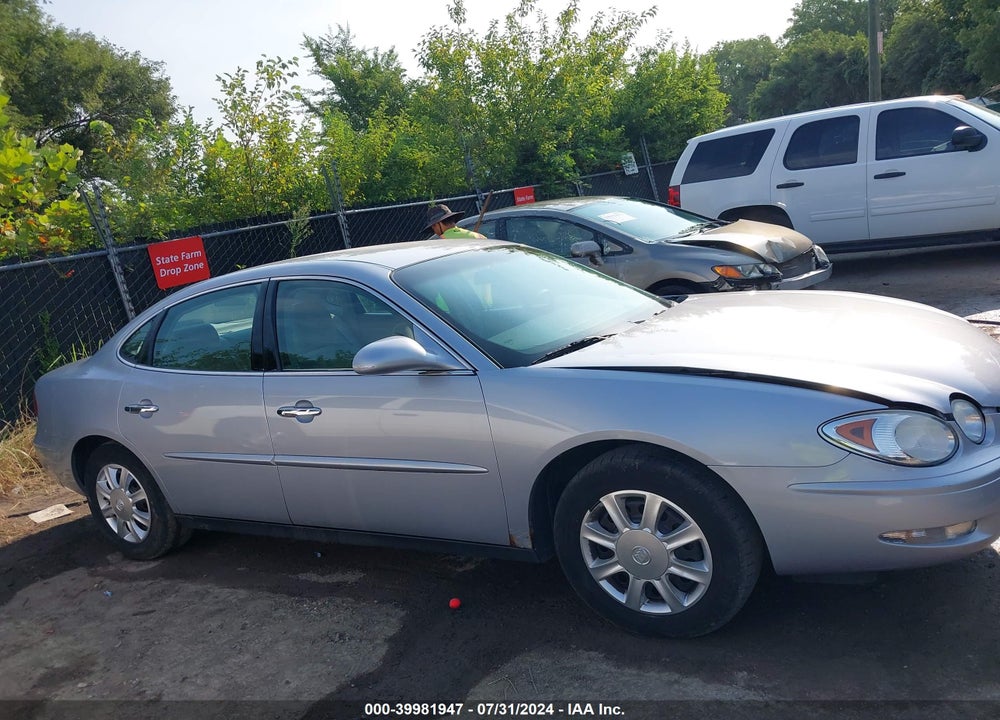 2005 BUICK LACROSSE CX VIN: 2G4WC532951300381