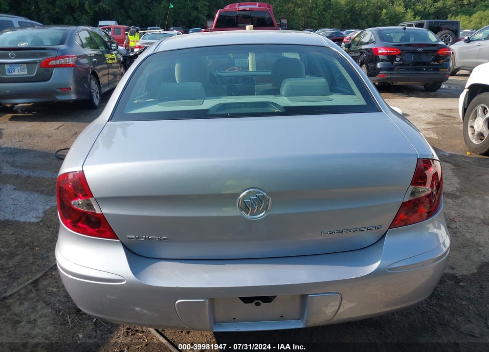 2005 BUICK LACROSSE CX VIN: 2G4WC532951300381