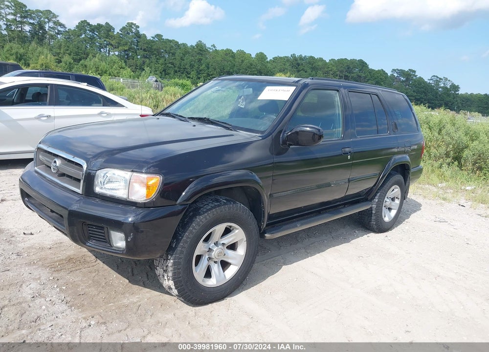 2002 NISSAN PATHFINDER LE/SE VIN: JN8DR09Y32W709901