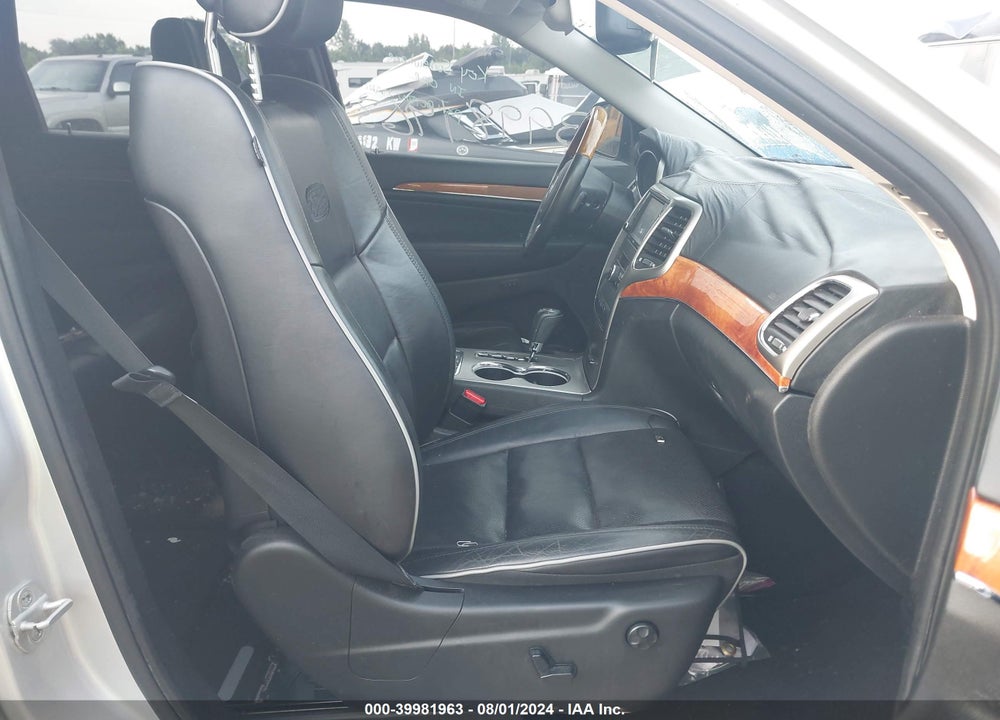 2012 JEEP GRAND CHEROKEE OVERLAND VIN: 1C4RJFCT8CC149921
