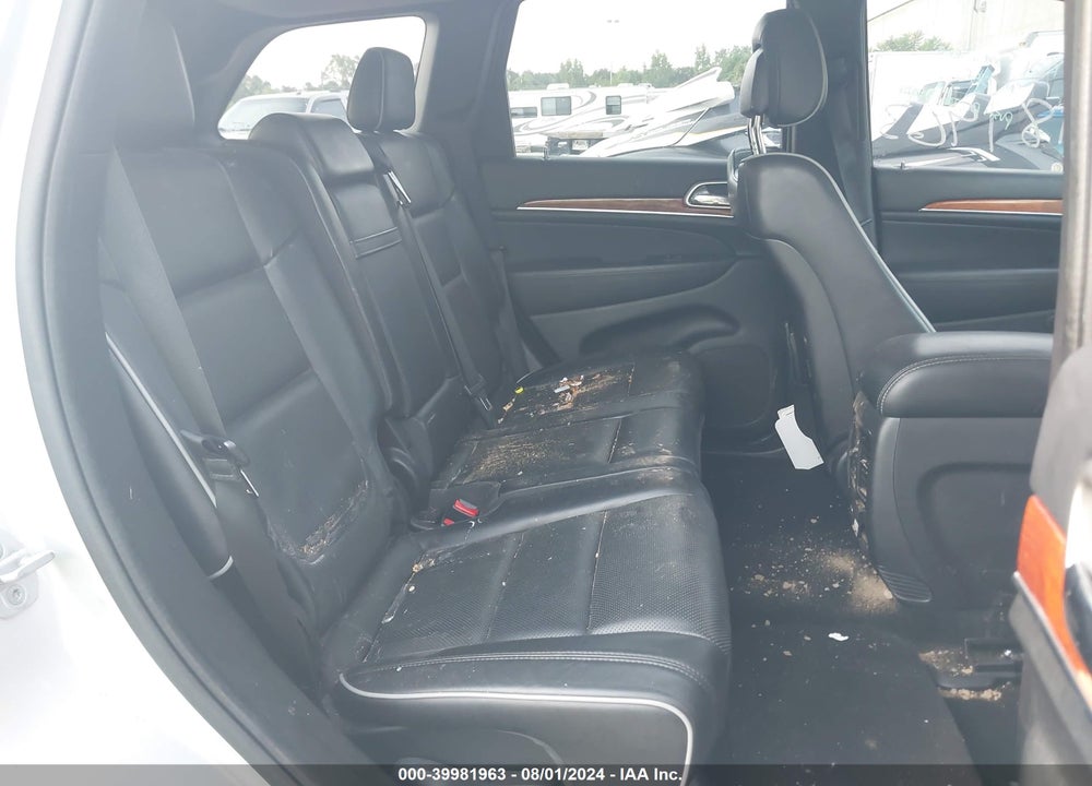 2012 JEEP GRAND CHEROKEE OVERLAND VIN: 1C4RJFCT8CC149921