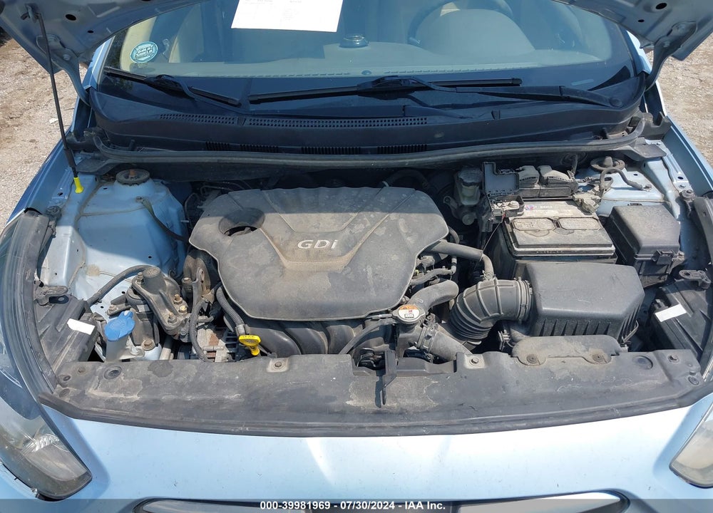 2013 HYUNDAI ACCENT GLS VIN: KMHCT4AEXDU553688
