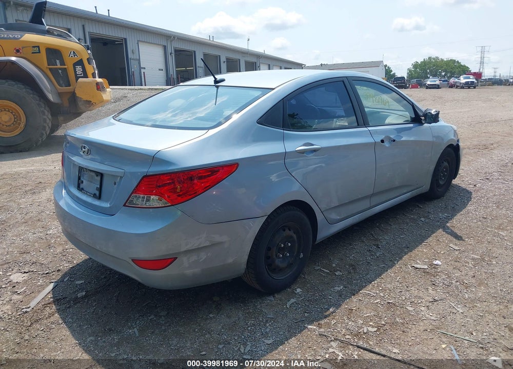 2013 HYUNDAI ACCENT GLS VIN: KMHCT4AEXDU553688