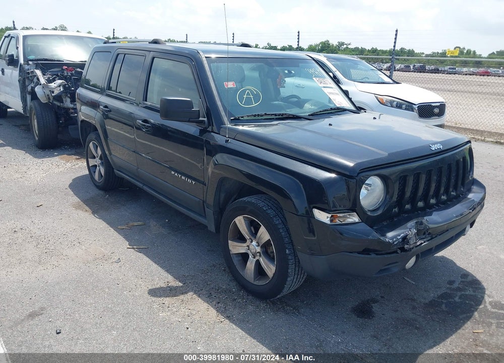 2017 JEEP PATRIOT HIGH ALTITUDE 4X4 VIN: 1C4NJRFBXHD194444
