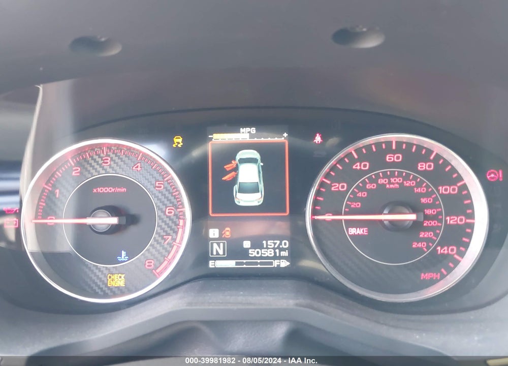2017 SUBARU IMPREZA 2.0I SPORT VIN: 4S3GTAK64H3752856