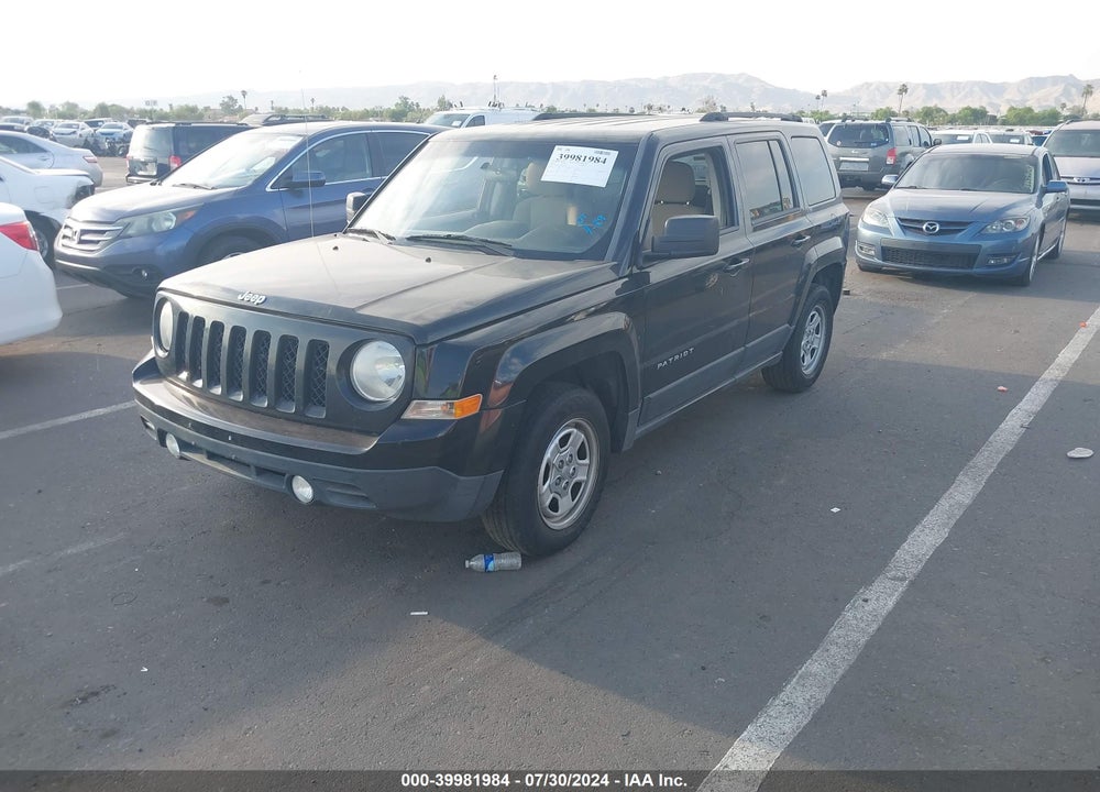 2014 JEEP PATRIOT SPORT VIN: 1C4NJPBA3ED695138