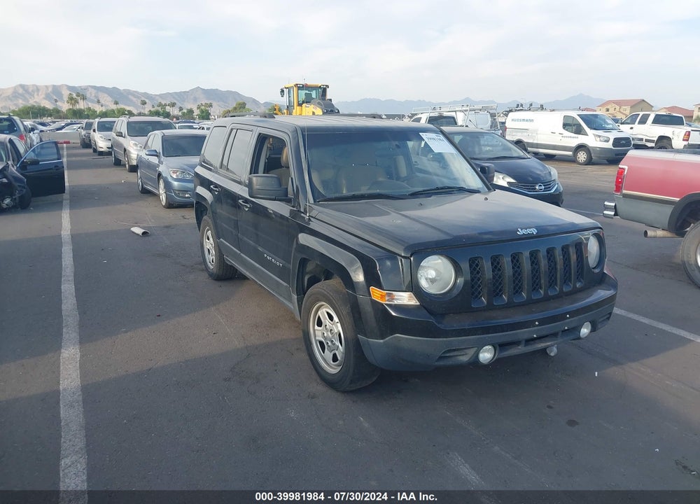 2014 JEEP PATRIOT SPORT VIN: 1C4NJPBA3ED695138