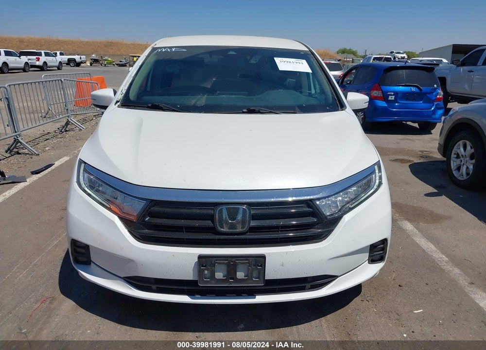 2022 HONDA ODYSSEY EX VIN: 5FNRL6H53NB020642