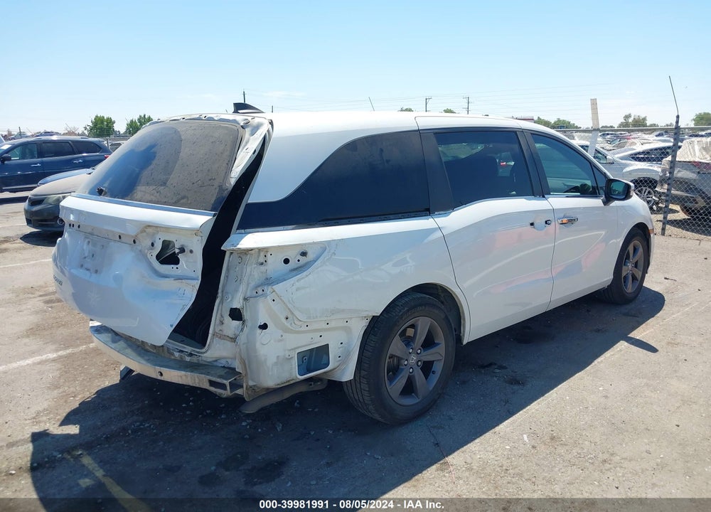 2022 HONDA ODYSSEY EX VIN: 5FNRL6H53NB020642