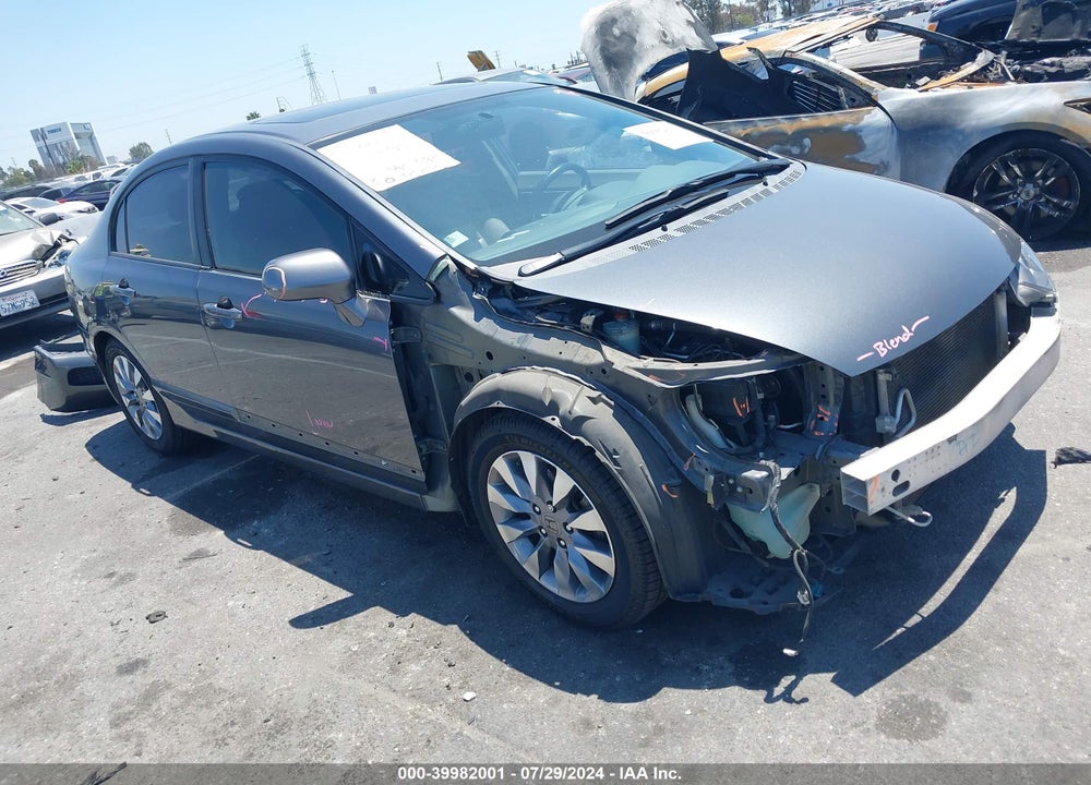 2009 HONDA CIVIC EX-L VIN: 2HGFA169X9H347641