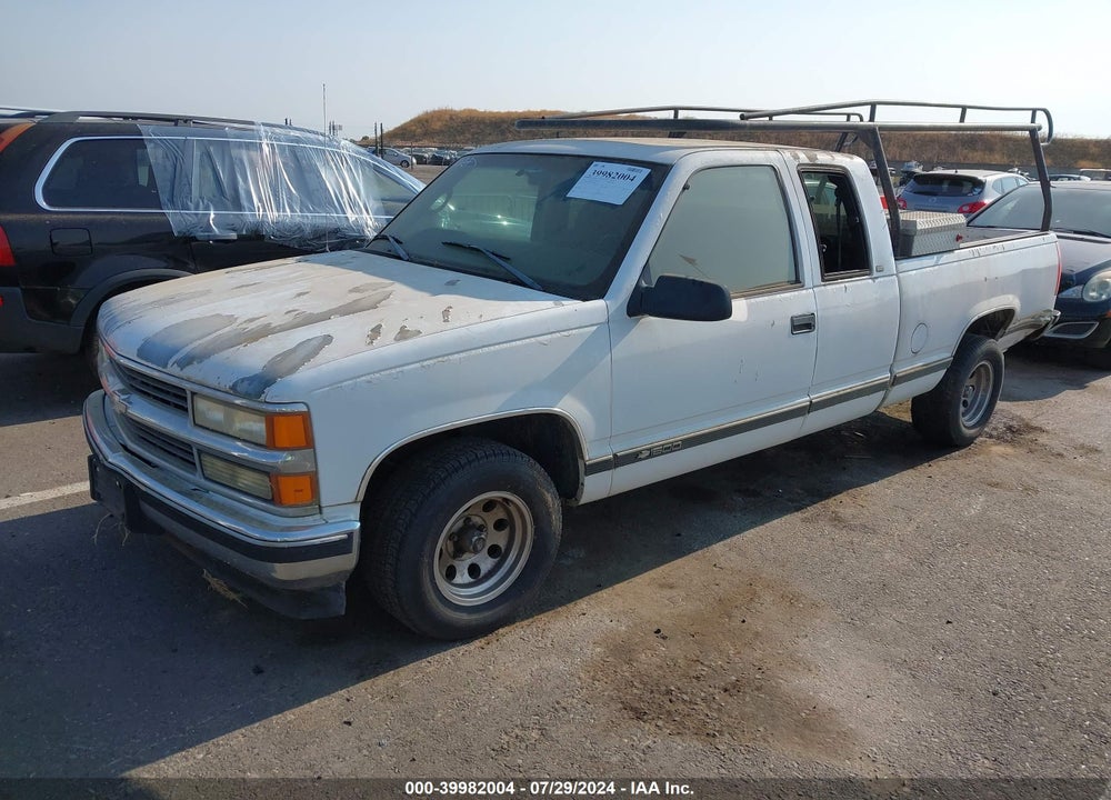 1998 CHEVROLET C1500 FLEETSIDE VIN: 2GCEC19M7W1280876