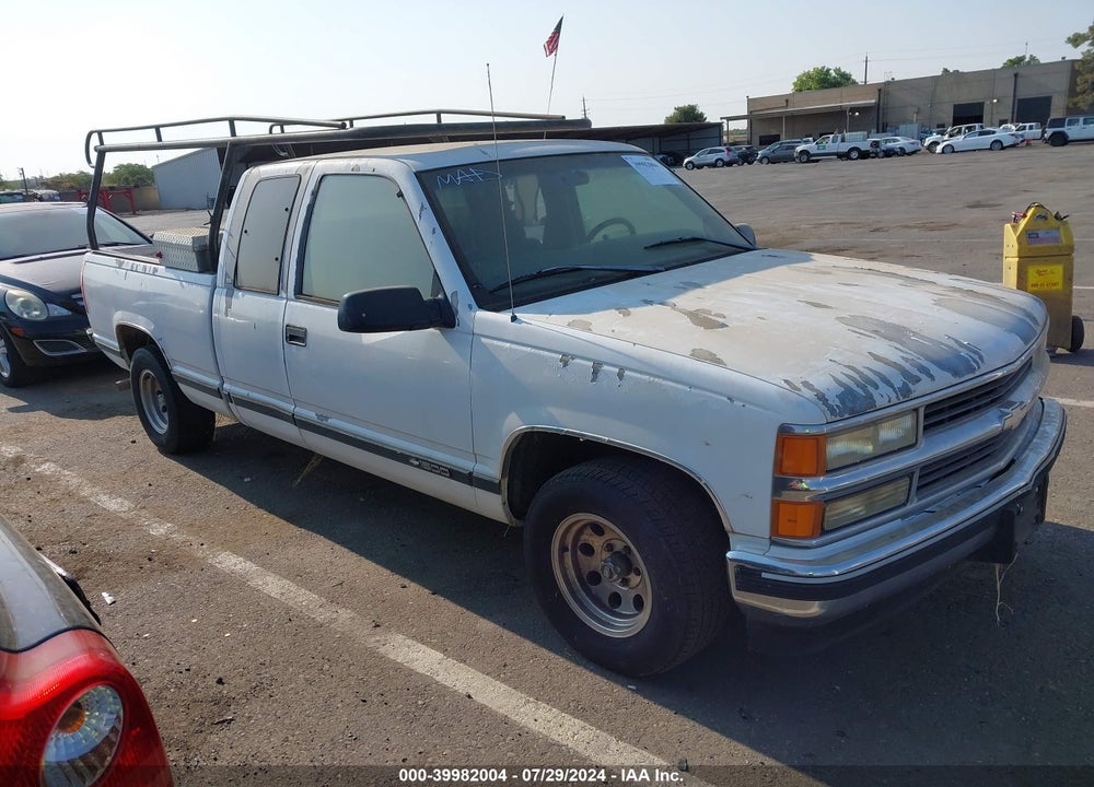 1998 CHEVROLET C1500 FLEETSIDE VIN: 2GCEC19M7W1280876