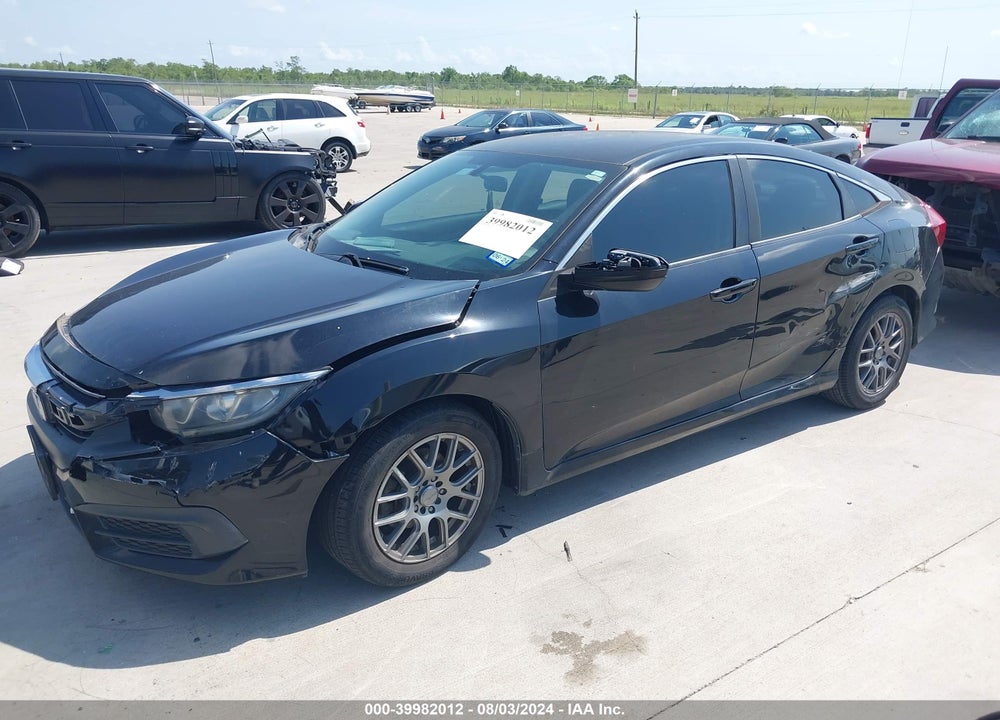 2016 HONDA CIVIC LX VIN: 19XFC2F50GE041035