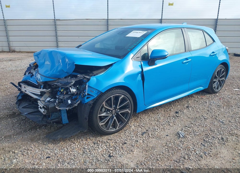 2019 TOYOTA COROLLA XSE VIN: JTNK4RBE6K3054068