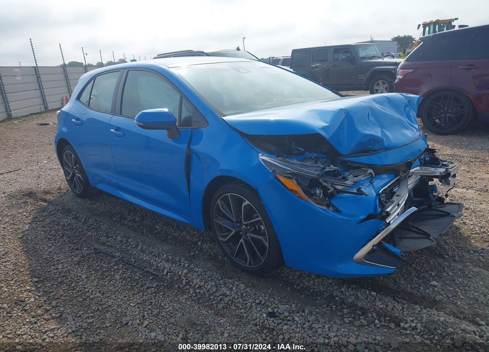 2019 TOYOTA COROLLA XSE VIN: JTNK4RBE6K3054068