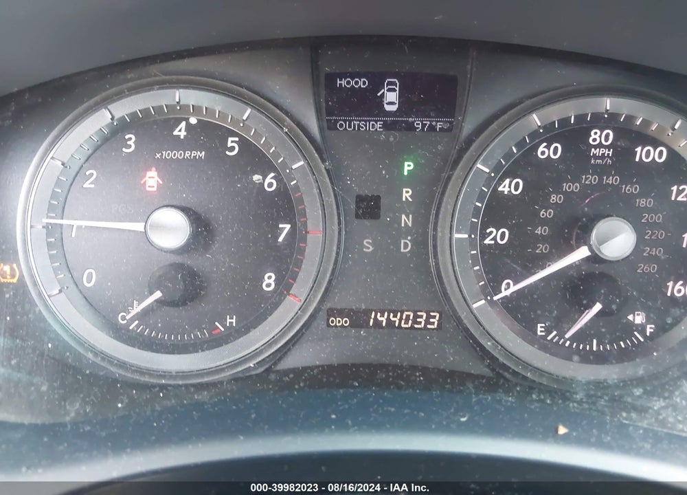 2007 LEXUS ES 350 VIN: JTHBJ46GX72114294