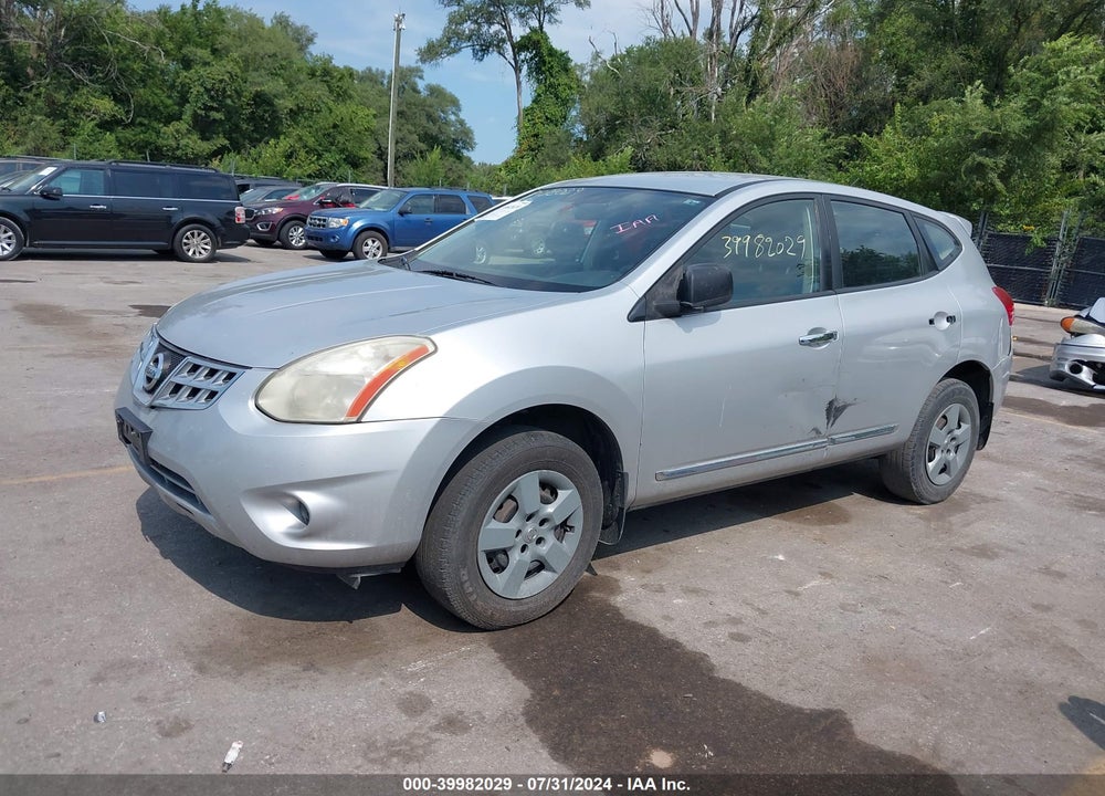 2013 NISSAN ROGUE S VIN: JN8AS5MT9DW018648