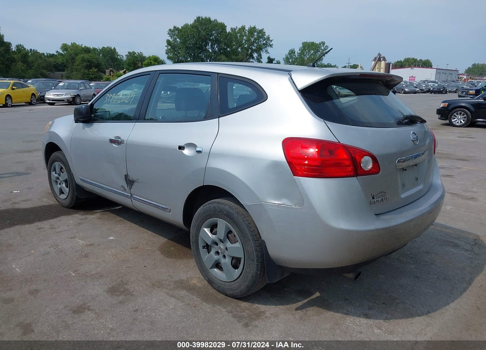 2013 NISSAN ROGUE S VIN: JN8AS5MT9DW018648