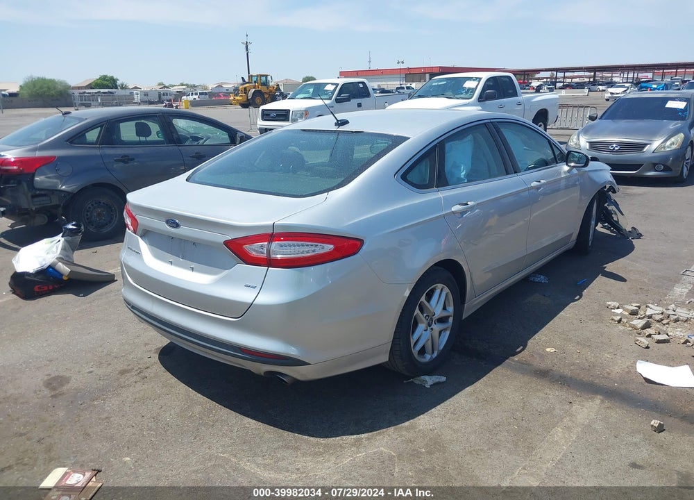2013 FORD FUSION SE VIN: 3FA6P0HR4DR263709