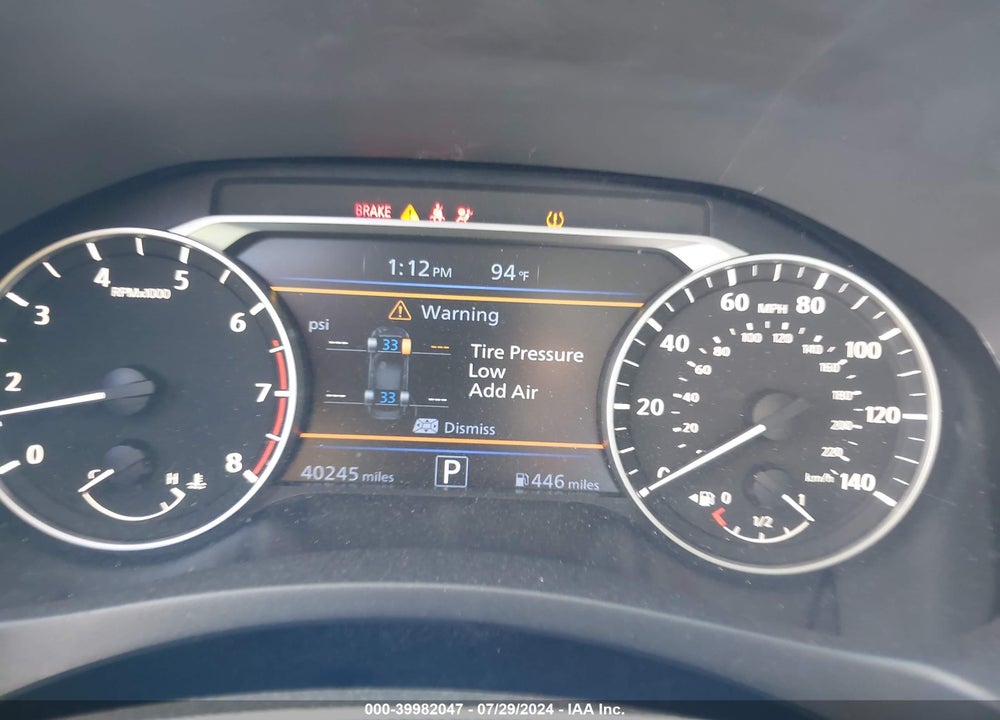2022 NISSAN ALTIMA SV FWD VIN: 1N4BL4DV8NN300981