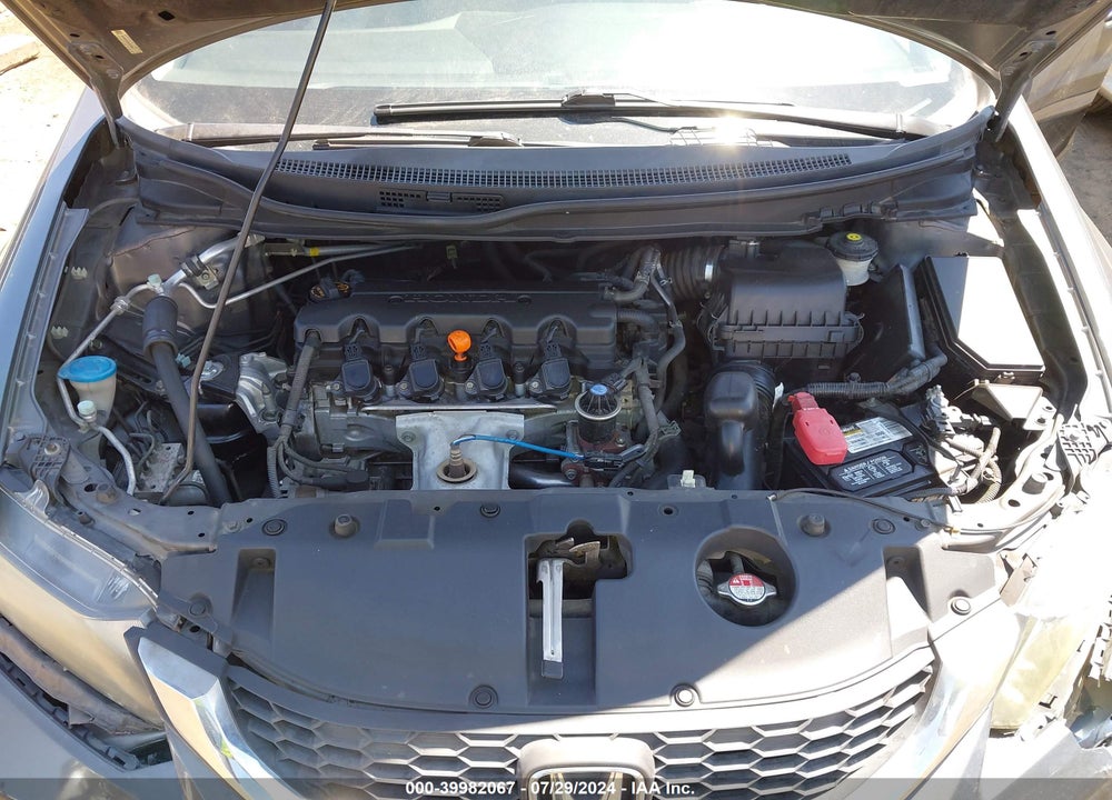 2013 HONDA CIVIC LX VIN: 19XFB2F52DE281069