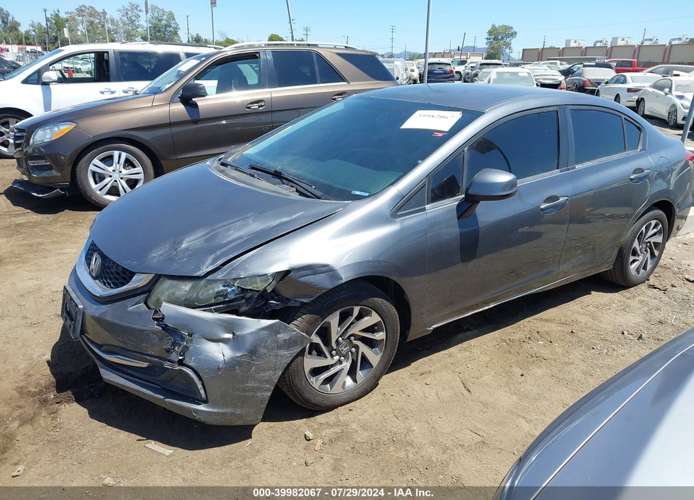2013 HONDA CIVIC LX VIN: 19XFB2F52DE281069