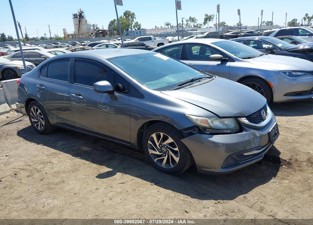 2013 HONDA CIVIC LX VIN: 19XFB2F52DE281069