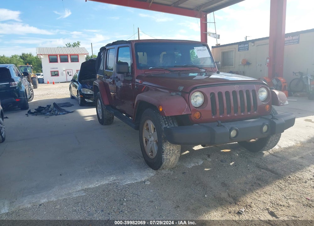 2008 JEEP WRANGLER UNLIMITED SAHARA VIN: 1J8GA59138L564913