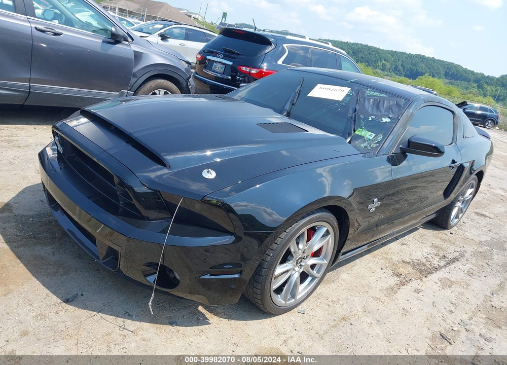 2012 FORD SHELBY GT500 VIN: 1ZVBP8JS0C5229995