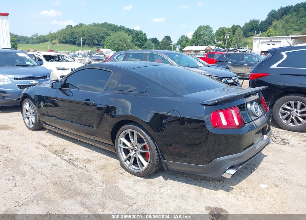 2012 FORD SHELBY GT500 VIN: 1ZVBP8JS0C5229995