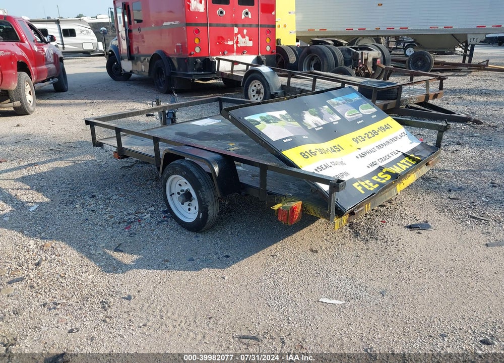 2020 CARRY ON UTILITY TRAILER VIN: 4YMBU0811LT043580