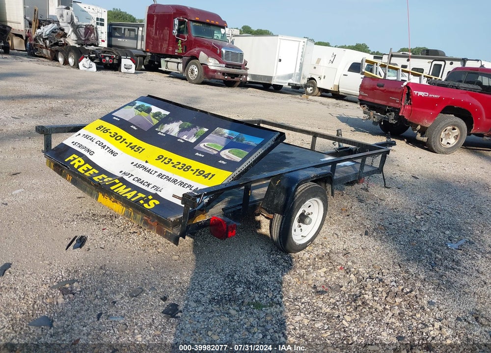 2020 CARRY ON UTILITY TRAILER VIN: 4YMBU0811LT043580