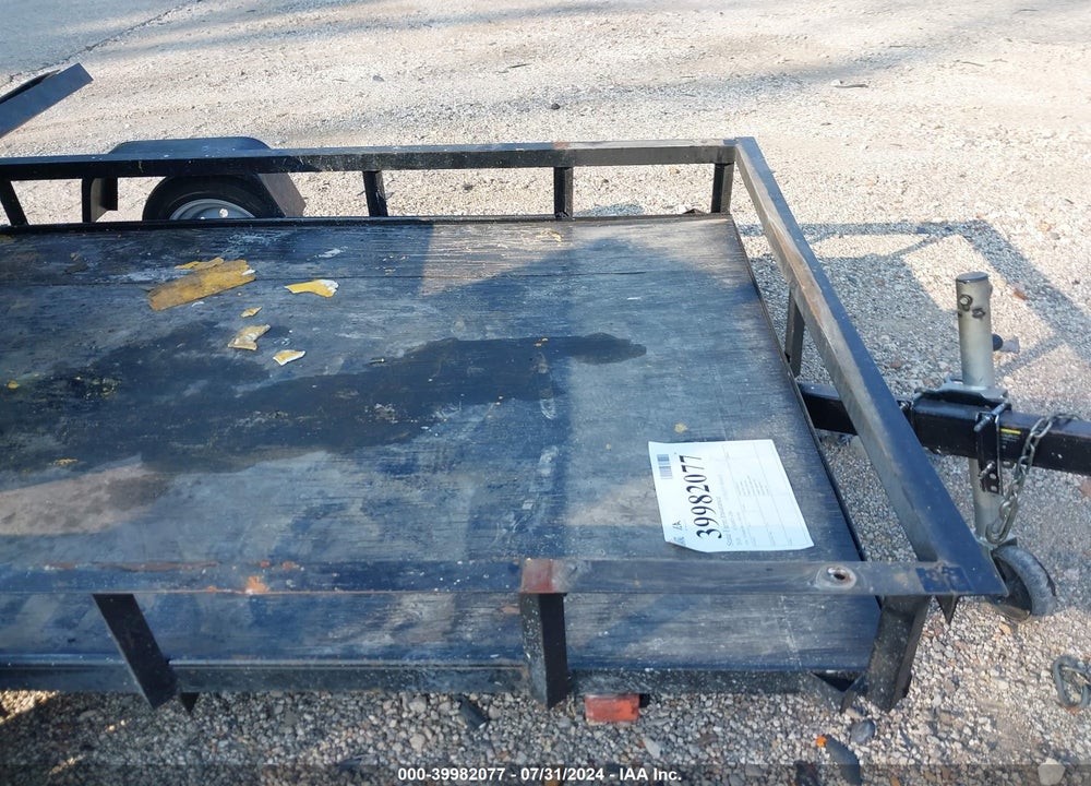 2020 CARRY ON UTILITY TRAILER VIN: 4YMBU0811LT043580
