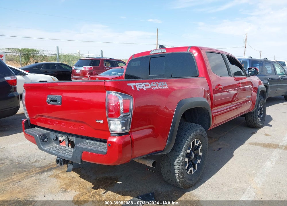2021 TOYOTA TACOMA TRD OFF ROAD VIN: 5TFCZ5AN5MX263544
