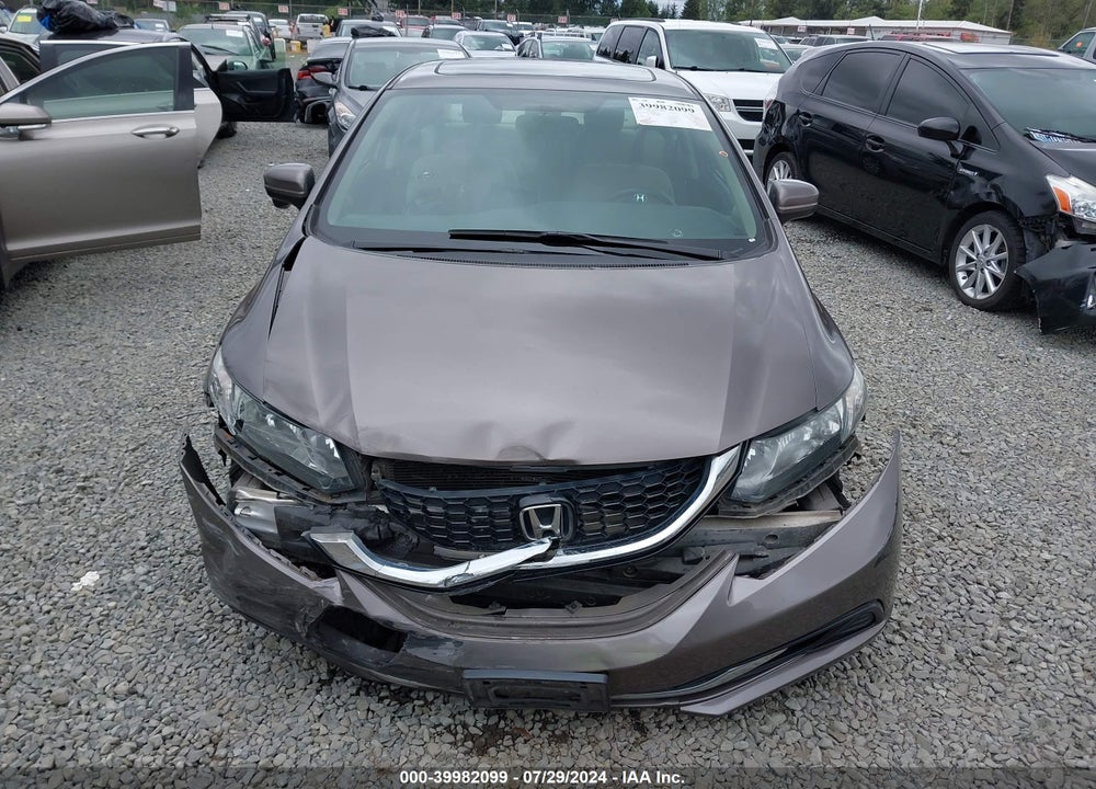 2014 HONDA CIVIC EX VIN: 19XFB2F84EE253933