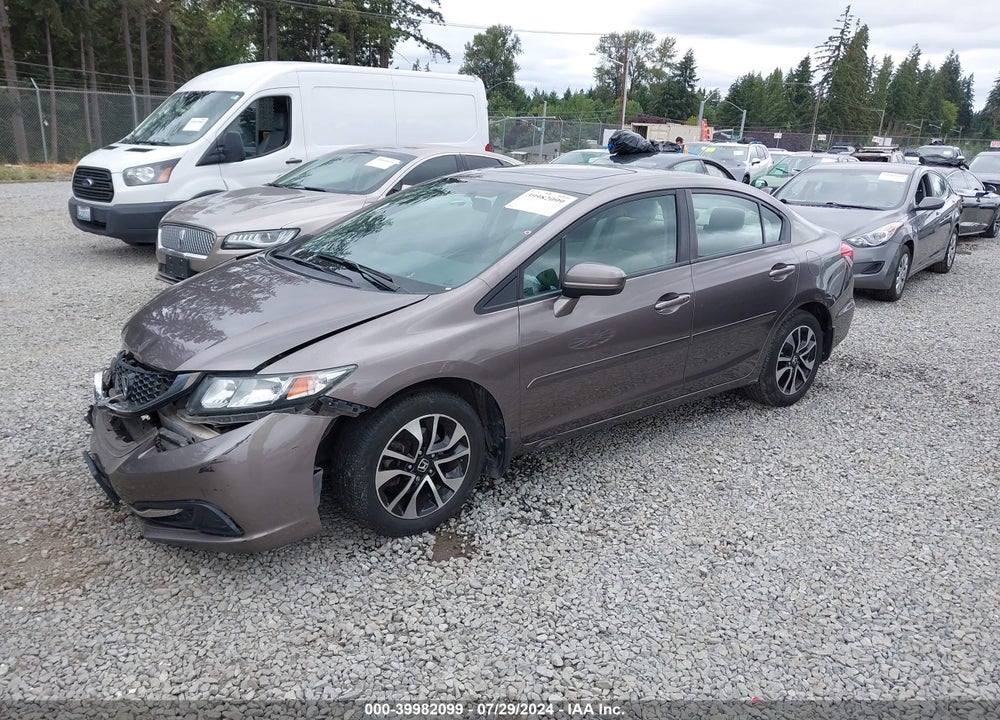 2014 HONDA CIVIC EX VIN: 19XFB2F84EE253933