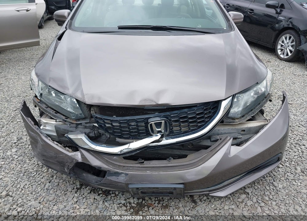 2014 HONDA CIVIC EX VIN: 19XFB2F84EE253933