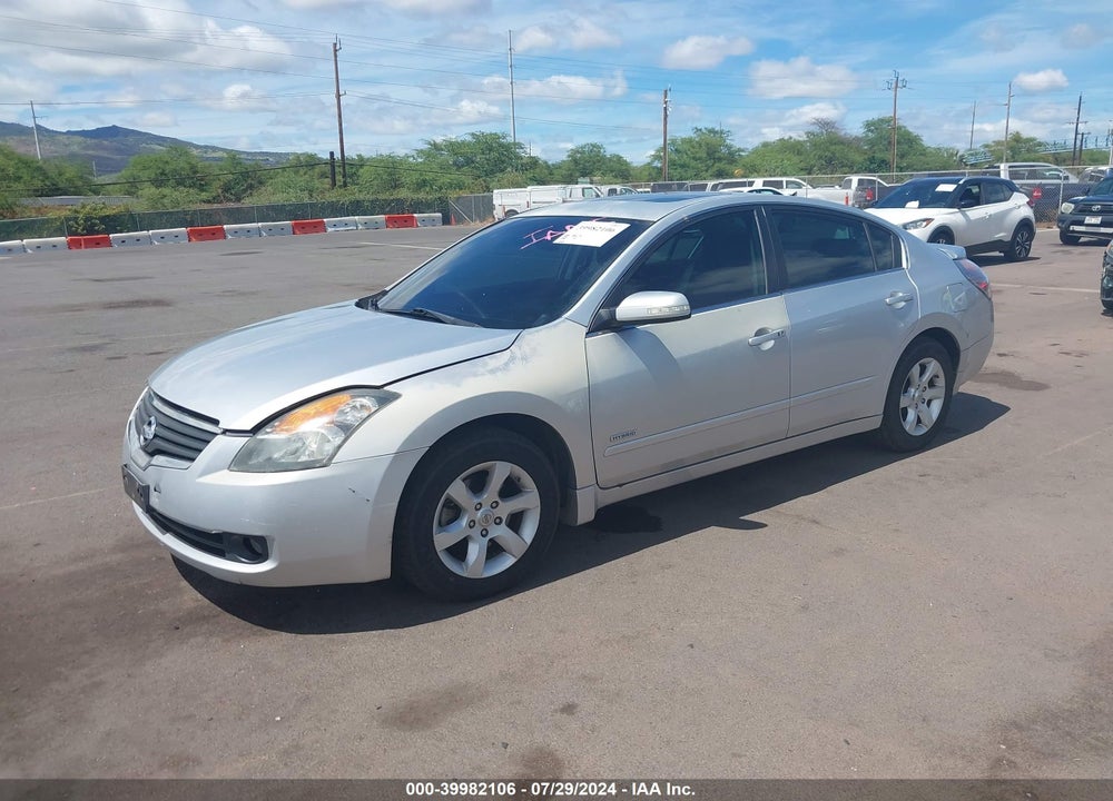 2008 NISSAN ALTIMA HYBRID VIN: 1N4CL21E58C291511