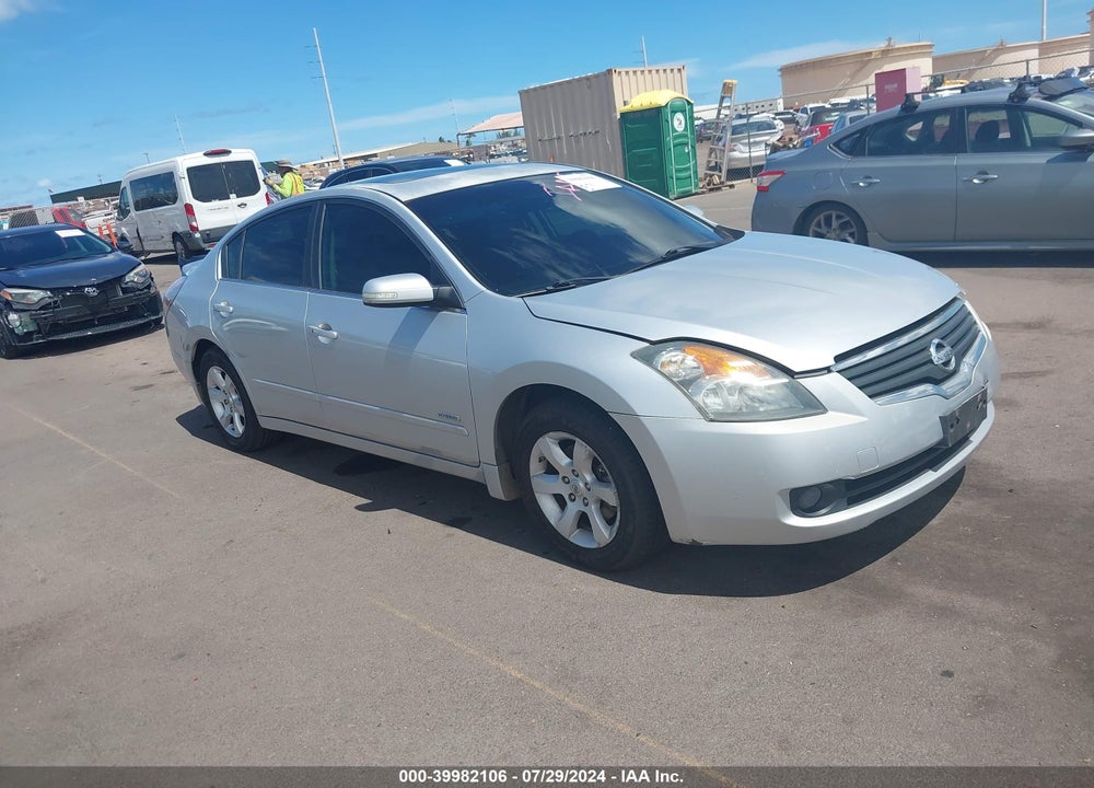 2008 NISSAN ALTIMA HYBRID VIN: 1N4CL21E58C291511
