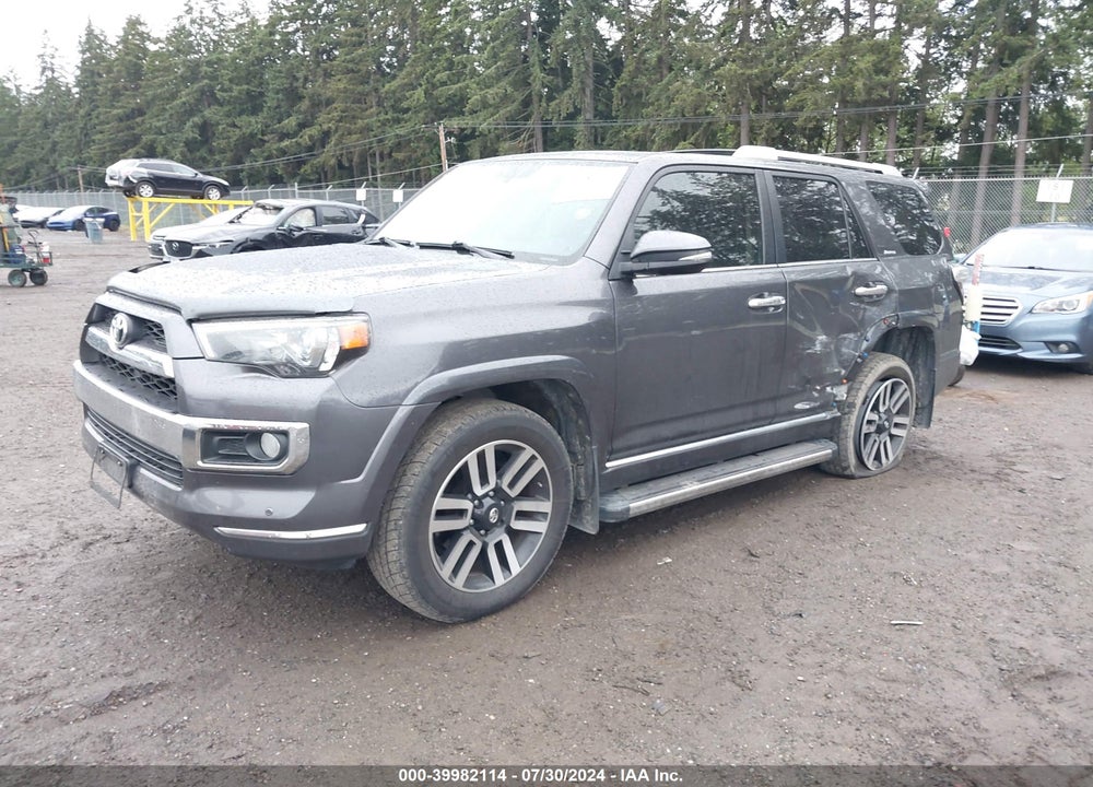 2017 TOYOTA 4RUNNER LIMITED VIN: JTEBU5JR8H5427444