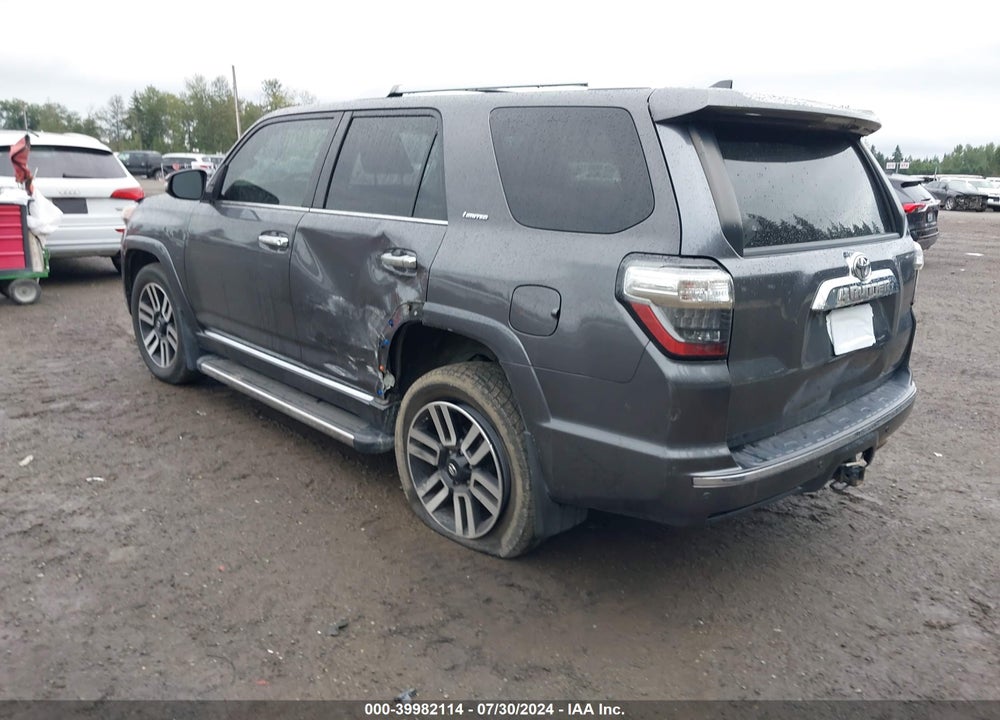 2017 TOYOTA 4RUNNER LIMITED VIN: JTEBU5JR8H5427444