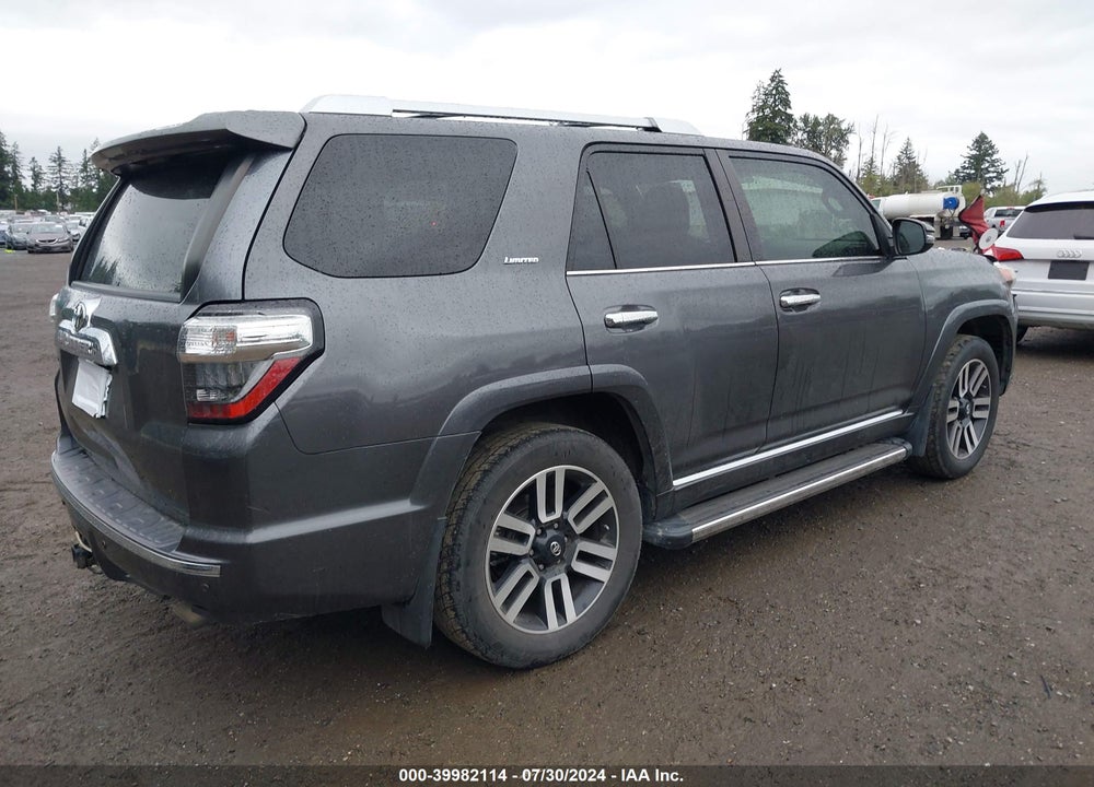 2017 TOYOTA 4RUNNER LIMITED VIN: JTEBU5JR8H5427444