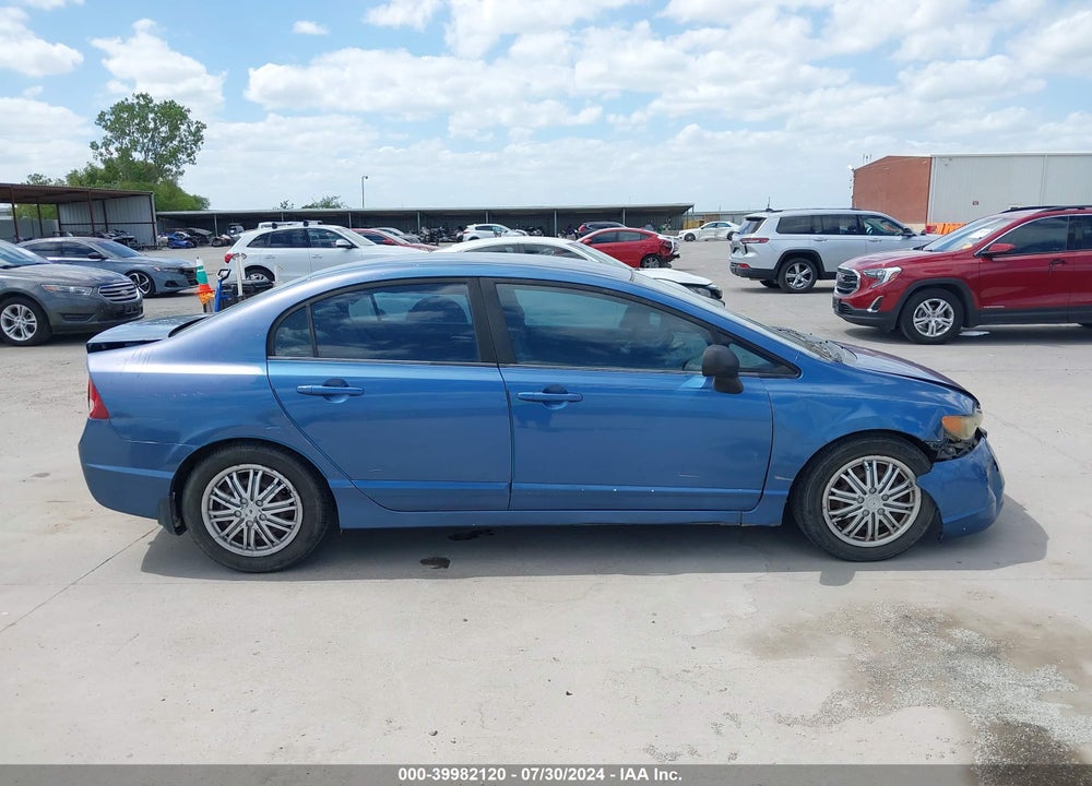 2008 HONDA CIVIC SDN VIN: 1HGFA165X8L083383