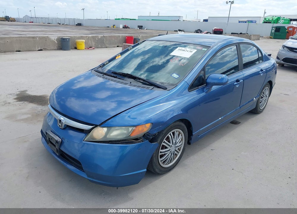 2008 HONDA CIVIC SDN VIN: 1HGFA165X8L083383